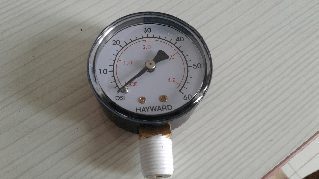 Pressure gauge - filter kolam renang